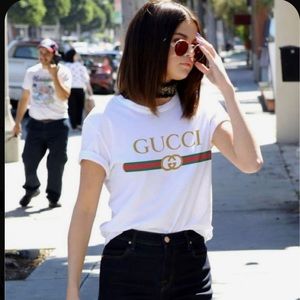 White Graphic Tee